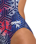 Arena Women's Kikko Pro Challenge Back Us Flag