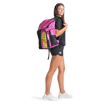 Spiky III Backpack 45 Allover Pink-multi