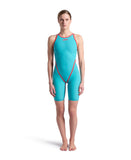 Women's Powerskin Carbon Core FX Openback Turquoise Metallic