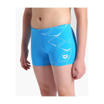 Boy's Losange Graphic Swim Short Turquoise