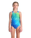 Starfish Lightdrop Back Fille marine-turquoise