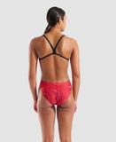 Women's Fireflow Swimsuit Challenge Black-Team Red