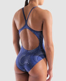 Women's Fireflow Swimsuit Challenge Back Navy-Team Navy