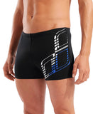 Men’s Graphic Swim Short Black - Royal