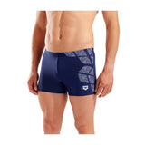 Men's Kikko Swim Short Navy - White