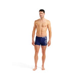 Men's Kikko Swim Short Navy - White