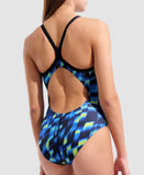 Women's Wave Swimsuit Lightdrop Back Black - Multi