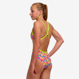 Girls Single Strap One Piece Flow Blow