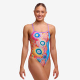 Women's One Piece Single Strap Kulin Colour