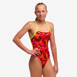Girls Strapped In One Piece Saucy Sonar
