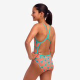 Girls Single Strap One Piece Stars Below