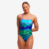 Women's Strapped In One Piece Mintie Montie