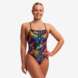 Women's Strapped In One Piece Killer Cupid