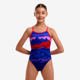 Girls Single Strap One Piece High Lights