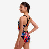 Girls Diamond Back One Piece Putty Rules