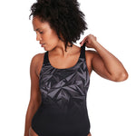Womens ECO+ H-BOOM PLACEM MUSCLEB BLA/GRE