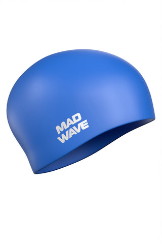 Silicone Cap Long Hair Blue