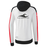 Zipped Hoody CMA Womens White