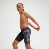 Boys' Eco+ Placement Vcut Jammer Black/Grey