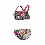 Women's Belize Bikini Bandeau black-coral-black