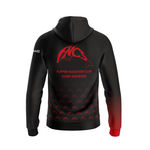 Sweater Hooded Zipped Mens FNCS Black-Red