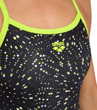 Women's Fireworks Swimsuit Challenge Back Softgreen-Multi