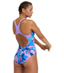 Women's Tropic Swimsuit Controm Back Low Lavande-Multi