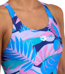 Tropic-badpak voor dames Controm Back Low Lavande-Multi