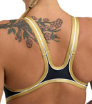 Women's One Evanescence Swimsuit Tech Black-Multi-Gold