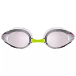 Goggle Tracks Jr Mirror Silver-White-Fushia