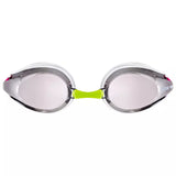 Goggle Tracks Jr Mirror Silver-White-Fushia