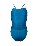 Girls' Team Swimsuit Challenge Solid blue-cosmo