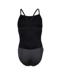 Girls' Team Swimsuit Challenge Solid Asphalt-Black