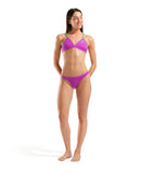Women's Team Swim Bottom Solid Very Fuchia - Team Green