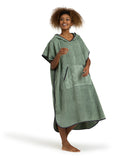 Hooded Poncho Jade