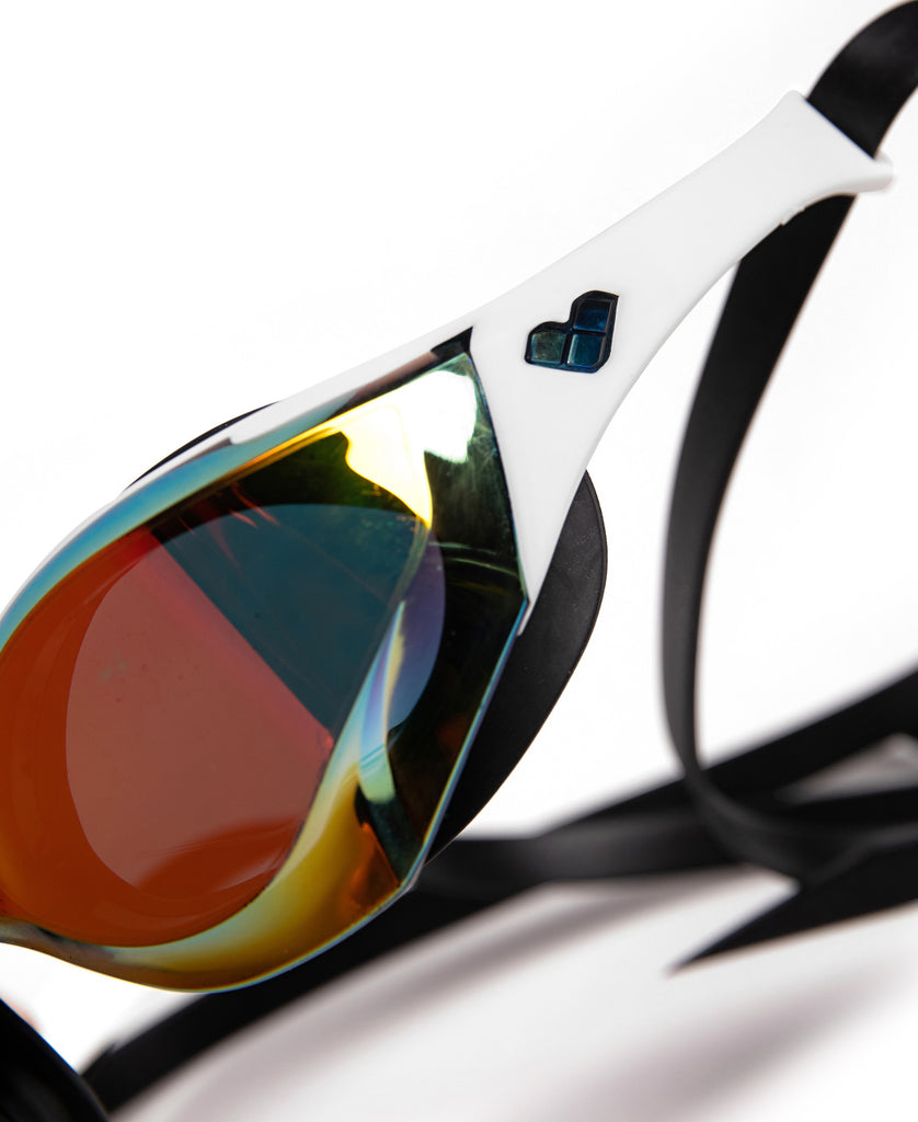 speedo cobra goggles Cobra Edge Swipe MR gold-white-black – Not Normal Swimwear