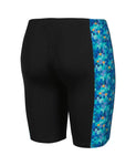 Garçons Pooltiles Swim Jammer bleu rivière-bleu