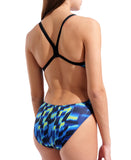 Women's Arena Team Swimsuit Challenge Wave Aqua - Gleam