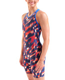 Women's Powerskin Carbon Air3  LTD CB Aquagleam Red-White-Blue