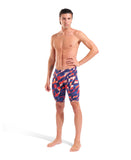 Men's Earth Swim Jammer Black - Black - Multi