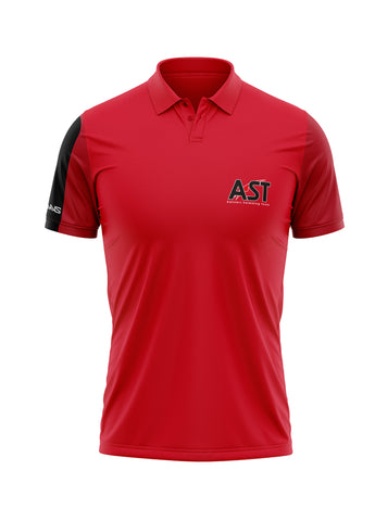 AST Womens Polo Red