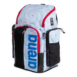 Spiky III Backpack 45 Allover Fireflow-White