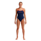 Women's One Piece Single Strap Ocean Fire