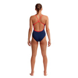 Women's One Piece Single Strap Ocean Fire