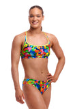 Women's Swim Sports Top Bright Birds