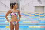 Women's Swim Sports Top On The Grid