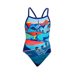 Girls Single Strap One Piece Vive La Funky