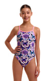 Girls Single Strap One Piece Wing To Fly