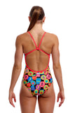 Women's One Piece Single Strap Berry Good