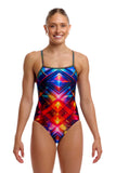 Women's One Piece Single Strap Firefly Sparkle